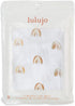 28"x 52", 2 Pack Lulujo Muslin Crib Sheets - Fitted Crib Mattress Sheets for Boys and Girls - (Rainbows)