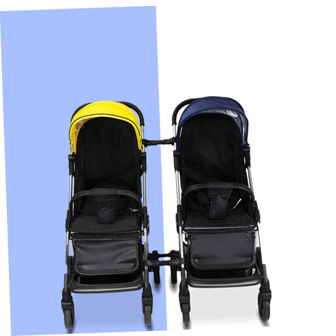2pcs Stroller Connector, Stroller Wagon Outdoor Pram Connector, Dual Stroller Pram Connector for Twin Toddler Component