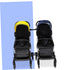 2pcs Stroller Connector, Stroller Wagon Outdoor Pram Connector, Dual Stroller Pram Connector for Twin Toddler Component