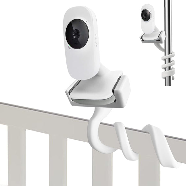 Universal Baby Monitor Mount Holder for Vtech VM3252 VM819, Hello Baby HB30 HB35, Camera Shelf for Crib Cot