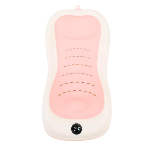 Hamwesh Baby Bath Support, Foldable Portable Safe Quick Drying Adjustable Non Slip Base
