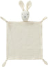 Cream Bunny Organic Cotton Security Blanket for Baby Boys and Girls, Soft Muslin Cotton Loveys