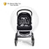 Metplus Infant Car Seat Covers - Stretchy Nursing Breastfeeding Canopy Cover for Babies, Newborn Boys Girls Shower Gift