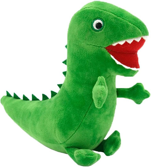 George Dinosaur Plush Stuffed Cartoon Dinosaur Doll Toys, 12” Green Dinosaur Stuffed Animal