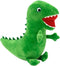 George Dinosaur Plush Stuffed Cartoon Dinosaur Doll Toys, 12” Green Dinosaur Stuffed Animal