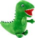 George Dinosaur Plush Stuffed Cartoon Dinosaur Doll Toys, 12” Green Dinosaur Stuffed Animal