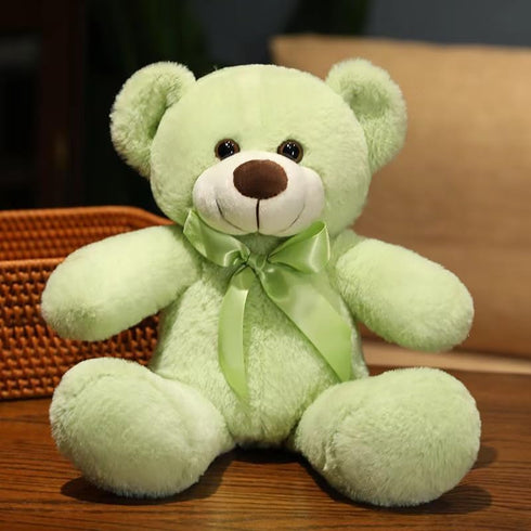 Pgsnhxj 13'' Soft Teddy Bear Stuffed Animals, Super Color Teddy Bear Plush Toy Christmas Birthday Valentine's Day Gifts