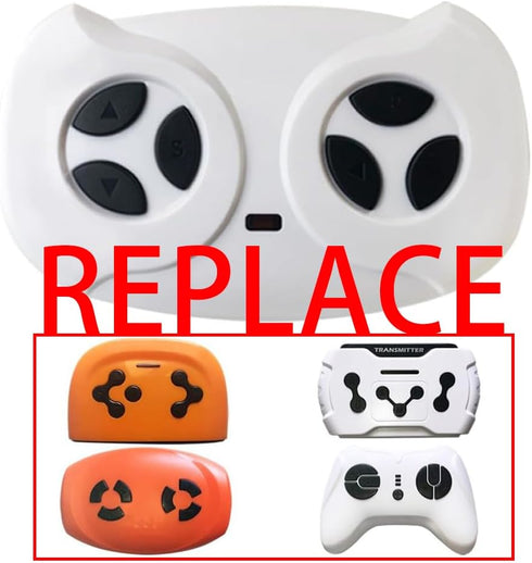 JR1602FCC 2.4G Bluetooth Remote Control for Power Wheels,JR1839FCC White Remote Transmitter for Electric Car Ride On Toy JR1603,JR1810,JR1958,JR1858,JR-RX,HY2005 Universal