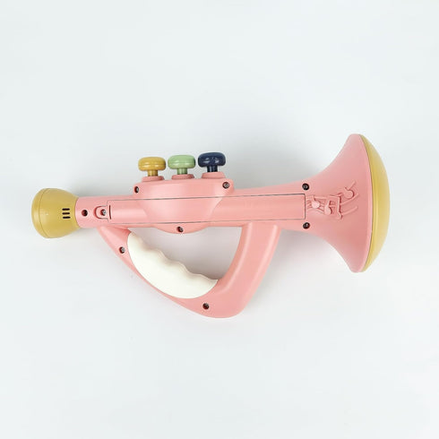 Musical Toys for Kids, Little Trumpet Toy for Toddlers, Educational Music Toy for Ages 1-3 (Pink)