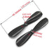 skrnrhrery 46 Mm 0.8 Mm The Propeller Blades, UAV Propeller Used to Remote Control The Glider Special Nylon Blade Shaft