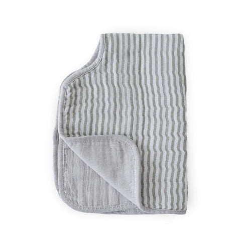 Grey Stripe Ultra-Absorbent Premium Burp Cloth for Babies