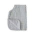 Grey Stripe Ultra-Absorbent Premium Burp Cloth for Babies
