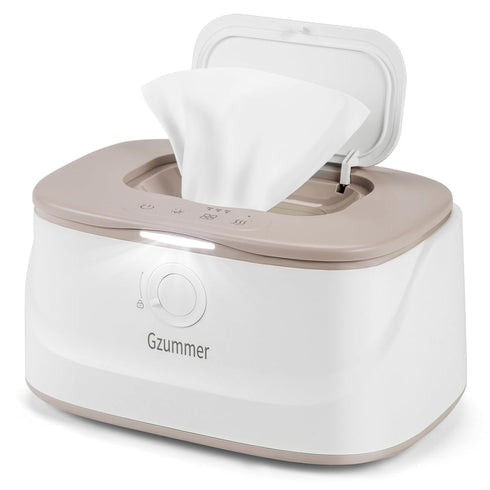 Gzummer Baby Wipe Warmer, Wipe Warmer and Baby Wet Wipes Dispenser, 3 Temperature