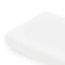 White Organic Cotton Muslin Changing Pad Cover