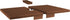 BMC WW2 Blockhouse Roof - Brown Plastic Army Men Playset Building Accessory