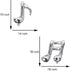 10 PCS Musical Note Aluminum Foil Balloons, Guitar Silver Happy Birthday Music Party Decorations