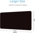 StRoux 24 14 inches TCG Playmat, Black MTG Game Mat, Mousepad Compatible for MTG Trading Card Game Playmats Board Game