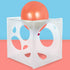 Auihiay 2-10 Inch Collapsible Plastic Balloon Sizer Box - Measurement Tool for Balloon Decorations