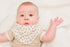 lulujo Soft Cotton Baby Bib, 2 Pack, Vintage Floral/Dragonfly
