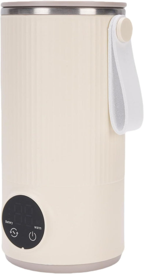 Kikumi Portable Bottle Warmer and Mixer, Electric Coffee Steamer with Uniform Heating, Precise Temperature Control