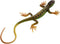 NUOBESTY Lizard Figurine Fake Plastic Lizard Toy Action Figure, Reptile Toy for Collection and Education (Green)