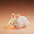 Ocegaoem Dimmable Bunny Night Light, Cute Silicone Rabbit Lamp, LED Nursery Nightlight, Rechargeable Touch Control