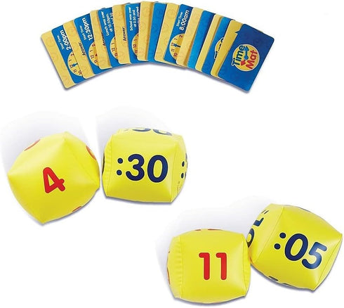 5+ Learning Resources Time Activity Mat, Homeschool, Learning Clock, Classroom Activity, Ages