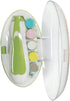 GIFTER Electric Nail Trimmer with Light Clippers File 6 Grinding Heads Whisper-Quiet for