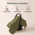 MOZAH 100% Baby Car Seat Cover - Caramel Toffee - Organic Muslin - Soft, Breathable and Lightweight, Baby Infant Car