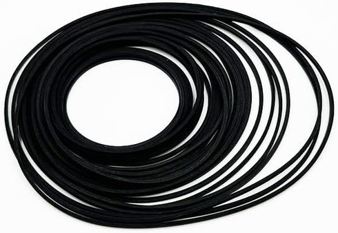 URIMPAVIDO 28PCS Pulley Belts Engine Drive Belt Rubber Transmission Belt for RC Car Robot DIY Model Toy Accessories