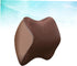 Mesh Car Headrest Pillow Memory Foam Neck Cushion for Comfortable Driving Breathable Design Prevents Neck Pain Coffee