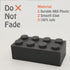200 Piece Classic Building Bricks, 2x4 Building Blocks STEM Creative Toys in Dark Grey
