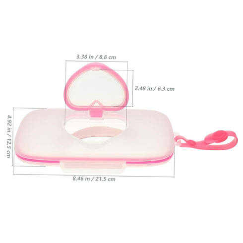 Healeved Baby Wipes Dispenser: On- The- Go Wipes Dispenser Travel Wipes Case Baby Wipe Holder Outdoor Stroller Wet