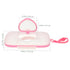 Healeved Baby Wipes Dispenser: On- The- Go Wipes Dispenser Travel Wipes Case Baby Wipe Holder Outdoor Stroller Wet