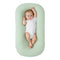 Veayiik Baby Lounger Portable Infant Support Cushion, Tummy Time Mat for Home and