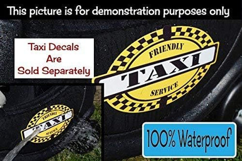 Firetruck Replacement Decals for DIY Emergency Ride-on Car