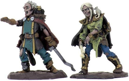 WizKids Wardlings Painted RPG Figures: Male & Female Zombie