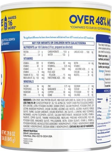 Similac Sensitive Infant Formula Powder for Fussiness & Gas, 29.8-oz Can