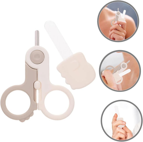 Set Trimmer Newborn Nail Safety Scissor Nail Clipper Grooming Kit Cuticle File for Boy Girl Toddlers