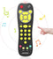 Baby Remote Control Toy, Realistic Toddler TV Remote with Light & Sound, Educational Musical Gift for 6M+ (Black)