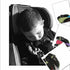 NoNods.com NoNods Car Seat Pillow Head Band REVERSIBLE BLACK/GREY