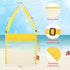 Frienda 15 Pack Mesh Beach Tote Bag, Seashell Bags, Bag Toys Organizer for Holding Beach Children' Toys Market