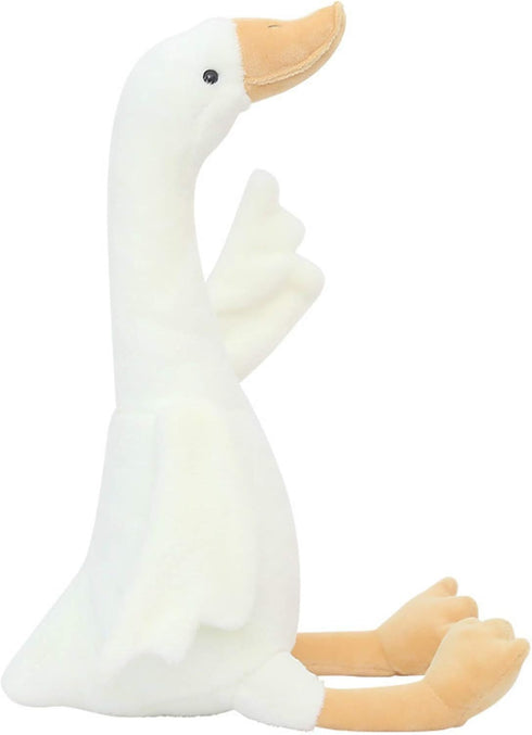 CHELEI2019 15.7" Swan Stuffed Animal, White Goose Plush Toy Gifts for Kids