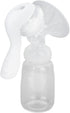 Shanrya Breast Pump, Adjustable Suction Silicone Hand Pump Breastfeeding, Portable Manual Breast Pump
