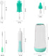 Electric Bottle Brush Cleaner, Portable Rechargeable Baby Bottle Cleaner Kit for Travel with Silicone Nipple & Straw