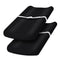 PHF Baby Changing Pad Covers for Boys Girls, 2 Pack Ultra Soft Microfiber Sheets for Most Changing Pads, Black & Black