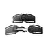 (Black-2) Seat Chest Harness Clip Car Seat Safety Belt Clip Buckle Lock Stroller Chest Clip Universal Replacement