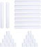 HappyHapi 42 Pack Slap Bracelets, DIY Blank Soft Wristbands for Birthday, Halloween, Christmas Party Favors