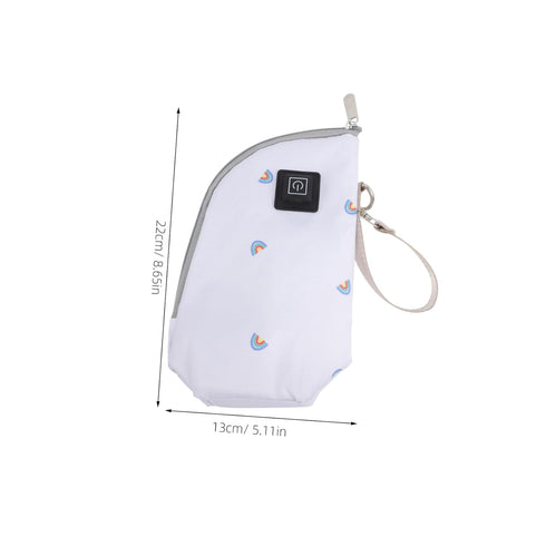 Settings Sosoport Portable USB Milk Warmer Three Temperature Insulated Bottle Bag for Boy Girl Travel-Friendly Design
