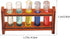 Furniture 1 Set Dollhouse Toy Doll House Furniture Miniature Test Tube Model Mini Test Tubes Science Tube Rack Mini Props Small House Accessories ate Household Glass Shelf Ob11
